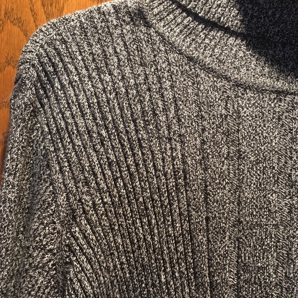 Charcoal turtleneck